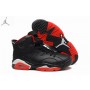 Real Air Jordan 6 Retro Black Red Sneakers Cheap Sale Online