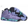 Real Air Jordan 6 (VI) Retro Purple Blue Shoes Sale For Women