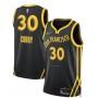 Stephen Curry 30 Golden State Warriors 2023-24 City Edition Swingman Jersey - Black