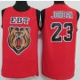 Wilmington Laney EBT Chicago Bulls 23 Michael Jordan Throwback Jersey Hardwood Classics Red