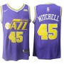 Wholesale Donovan Mitchell Jazz Jerseys Purple Classic Online