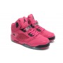 Wholesale Girls Air Jordan 5 Retro Pink Black Shoes Online