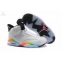 Wholesale Girls Air Jordan 6 White Black Basketball Shoes Online