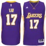 Wholesale Jeremy Lin Lakers Purple NBA Jersey Swingman