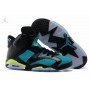 Womens Air Jordan 6 Retro Black Green Basketball Shoes Sale